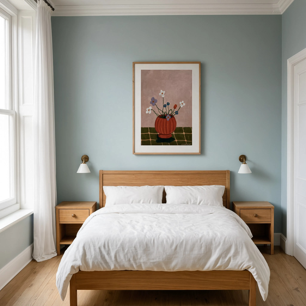 Floral Urn | Contemporary Botanical Wall Art