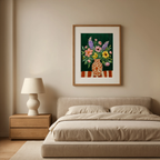 Terracotta Woman | Contemporary Figurative Art Print