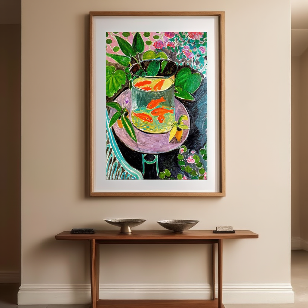 Henri Matisse – The Goldfish | Vibrant Modern Art Print - Hakyarts