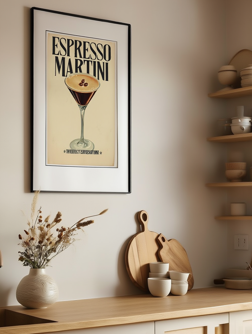 Espresso Hour — Espresso Martini Print