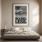 Be Boundless – Street Style Motivational Poster – Modern Urban Art Print