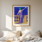 André Édouard Marty – Illustration Cover Vintage Fashion Poster