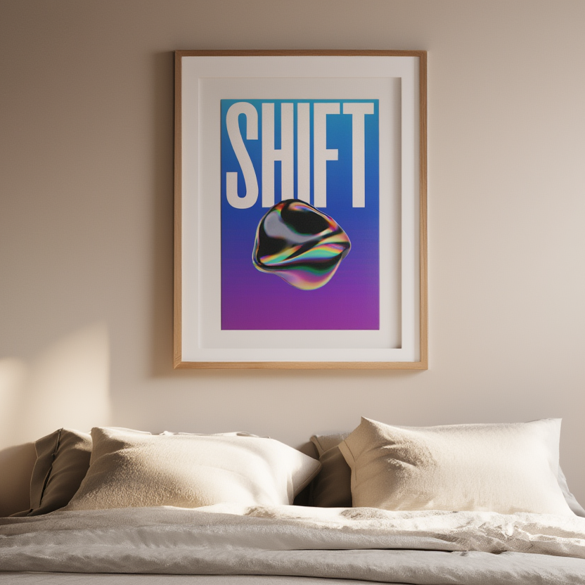 Shift – Modern Minimalist Art Print