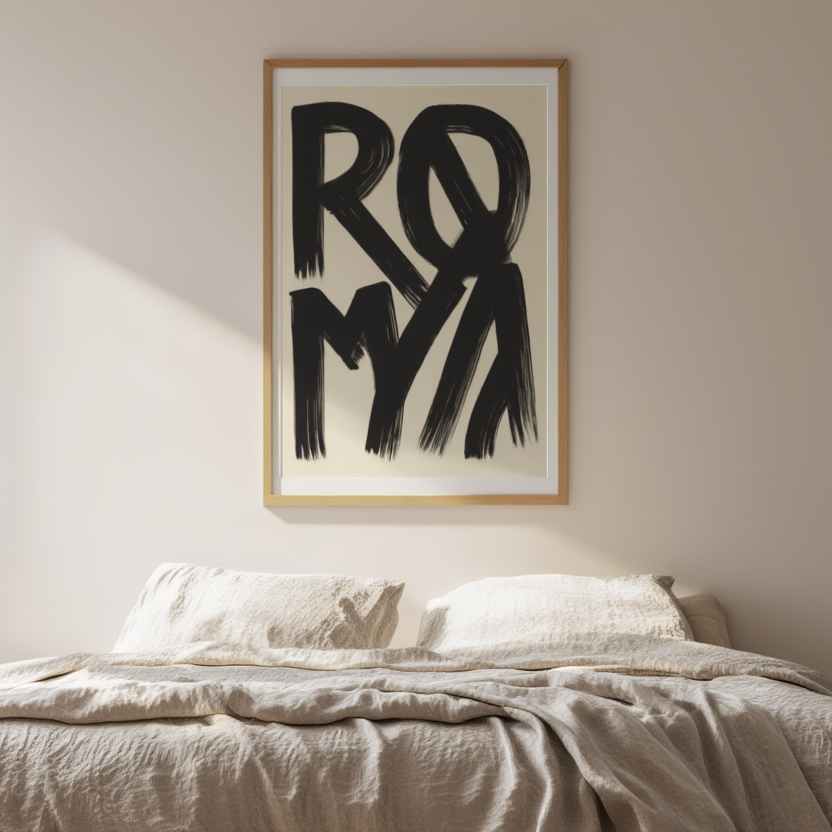 ROMYA – Modern Minimalist Art Print