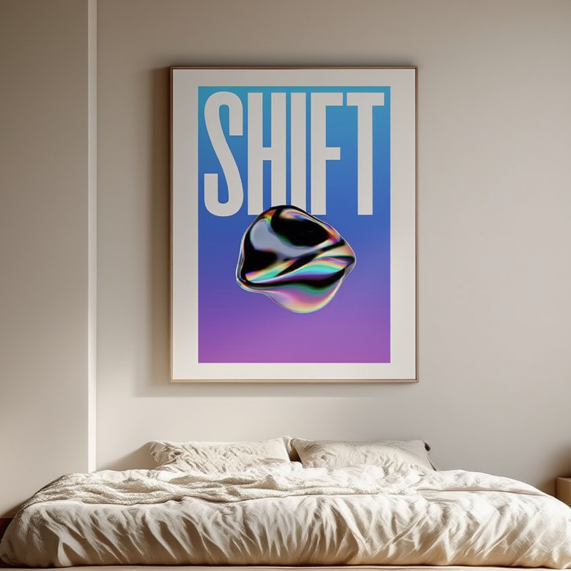 Shift – Modern Minimalist Art Print