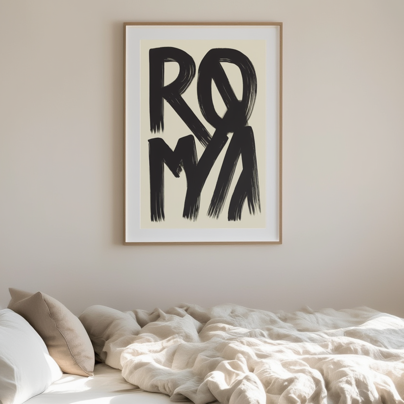 ROMYA – Modern Minimalist Art Print