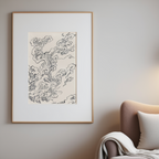 Clouds – Mori Yūzan Art Print