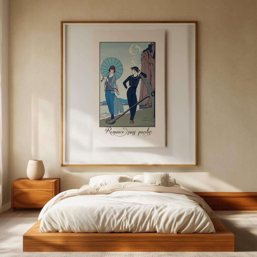 Georges Barbier – Romance sans paroles – Art Deco Fashion Illustration Print