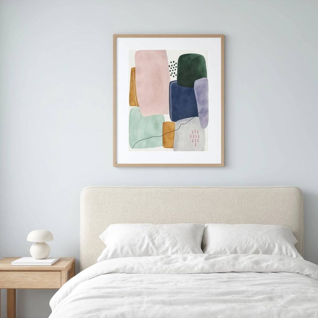 Watercolor Variation | Contemporary Abstract Wall Art Print
