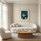 Jazz Lounge Print | Contemporary Music-Inspired Wall Art