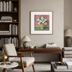 Yellow Vase Still Life II | Modern Still Life Print
