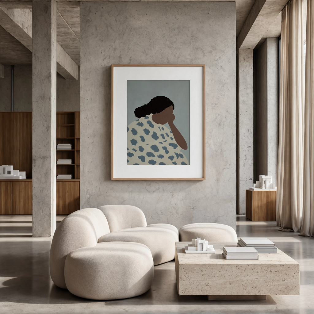 Minimalist Figure Study | Contemporary Figure Wall Art