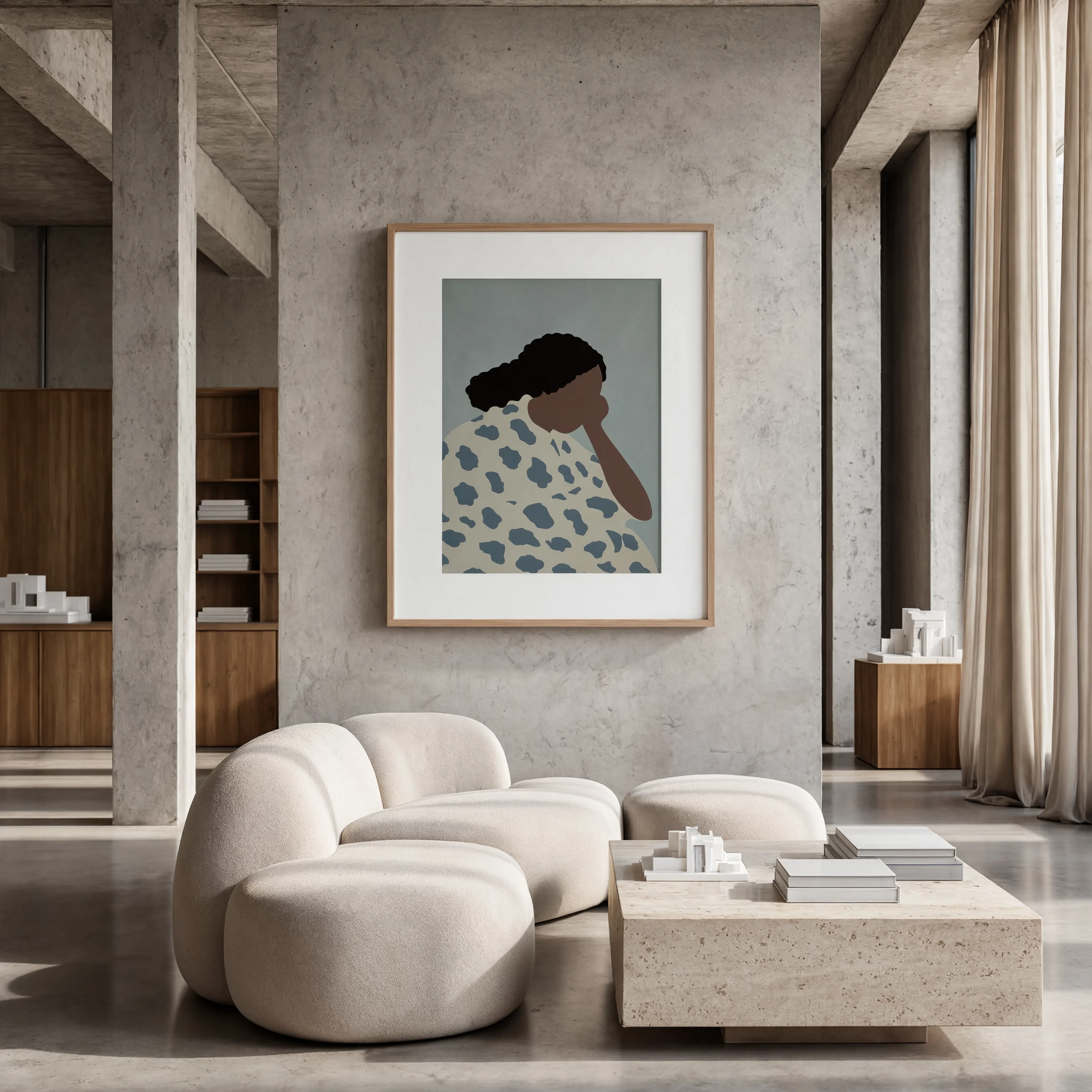 Minimalist Figure Study | Contemporary Figure Wall Art