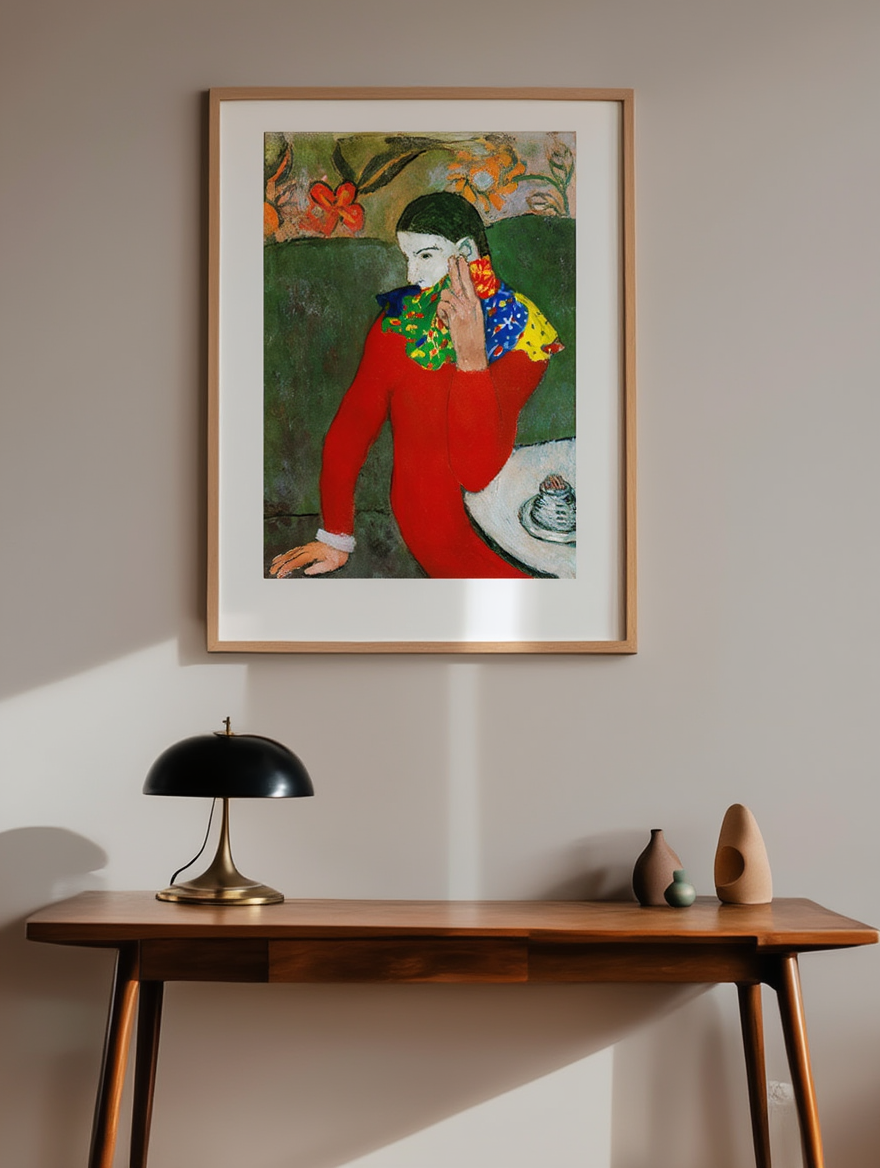 Circus Patterns – Harlequin Expression Print - Hakyarts