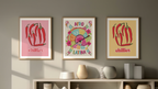 Chillies – Set of 3 Afro-Latina Wall Art Posters - Hakyarts