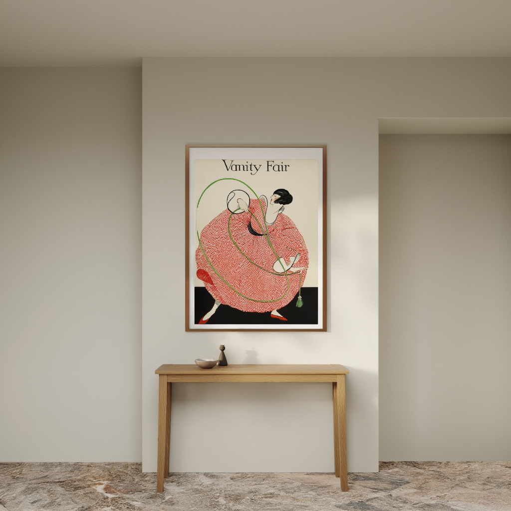 Vintage Vanity Fair Magazine Cover Poster