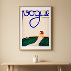 André Édouard Marty – Vogue Vintage Modeillustrationsplakat