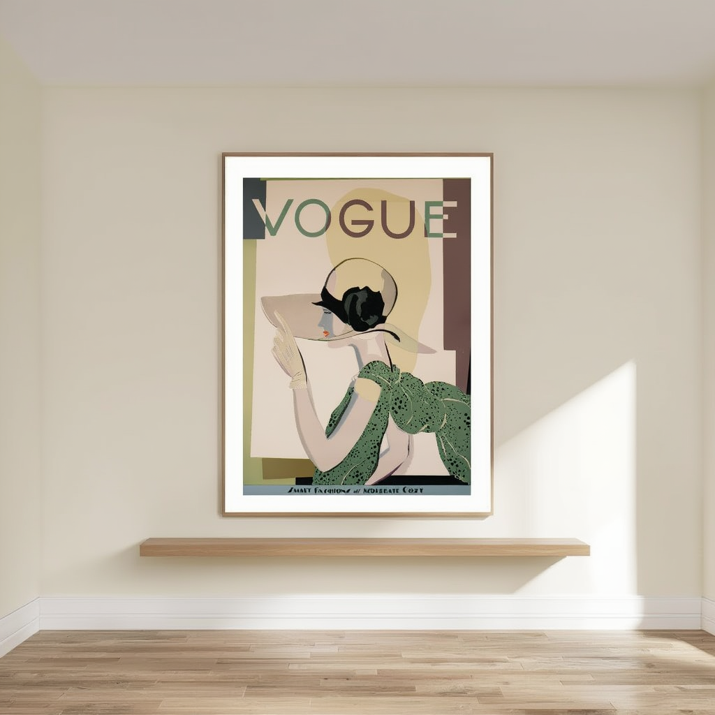 Vintage Vogue Illustration Cover – May 1928 - Hakyarts
