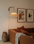 Set of 2 Figurative with Tea & Abstract Modernist Print II | Contemporary Figurative & Modernist Wall Art Set