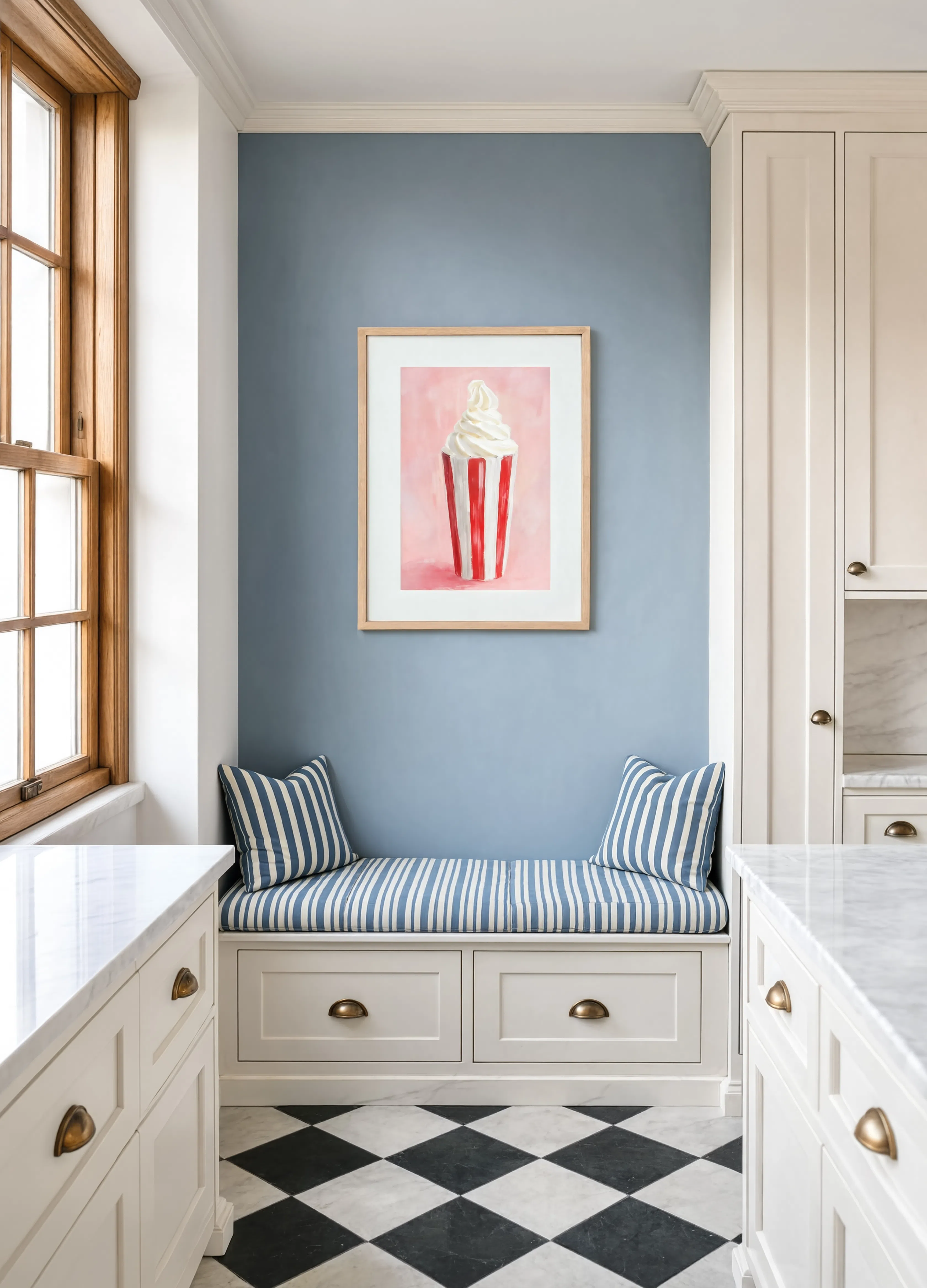 Soft-Serve Cup | Contemporary Dessert Kitchen Wall Art