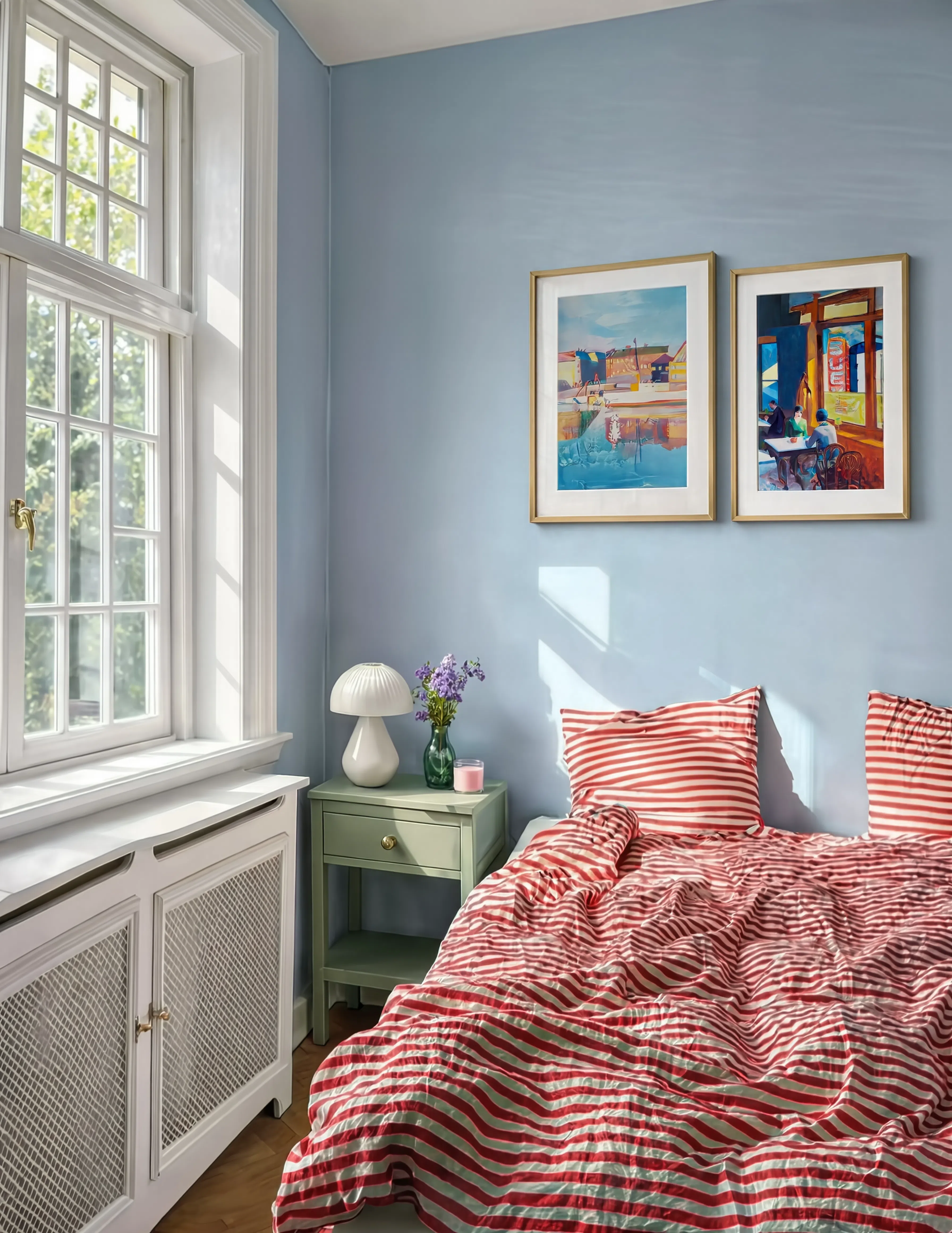 Set of 2 Fine Art Prints – Edward Hopper’s Chop Suey & Edvard Weie’s View of Nyhavn Gallery Set