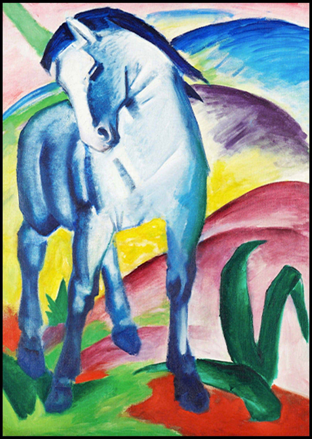 Franz Marc - Blue Horse