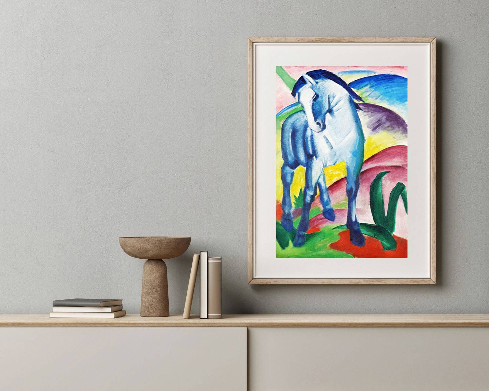 Franz Marc - Blue Horse