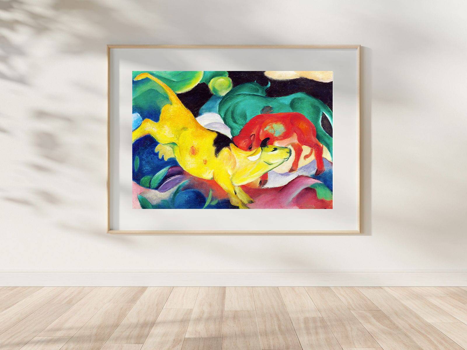 Franz Marc - Cows, Red Green Yellow