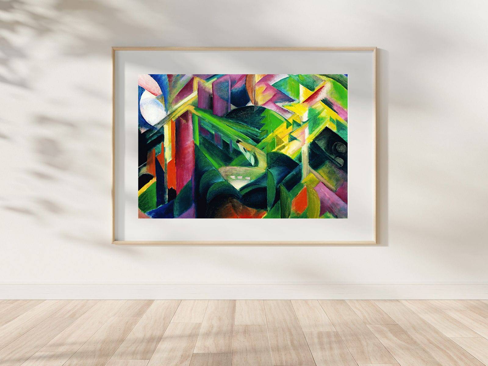 Franz Marc - Deer In The Monastery Garden