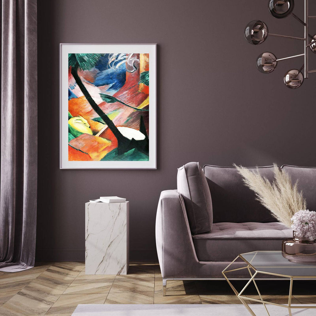 Franz Marc - Deer in the Forest II