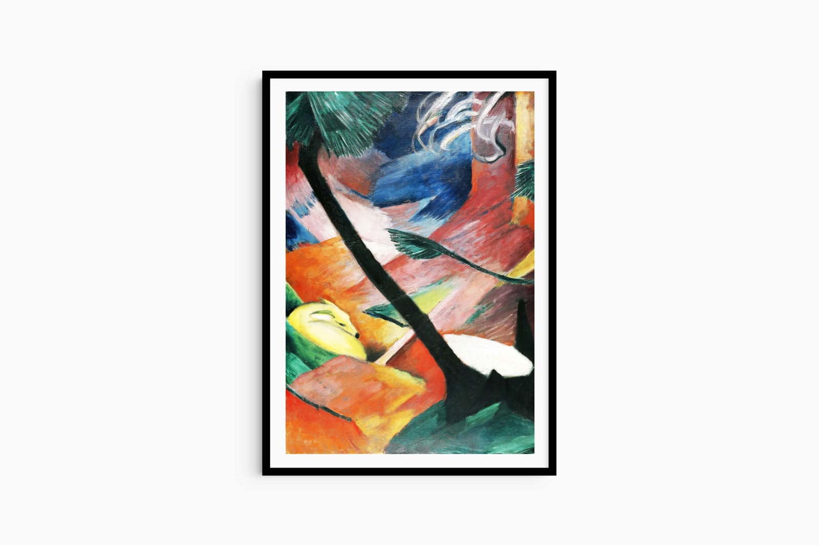 Franz Marc - Deer in the Forest II