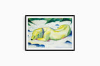 Franz Marc - Dog Lying in the Snow