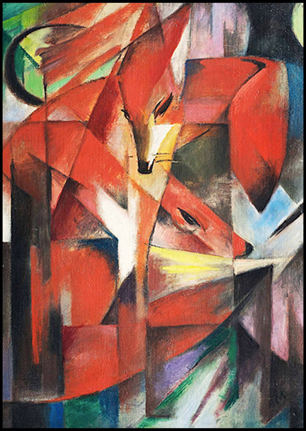 Franz Marc - The Foxes