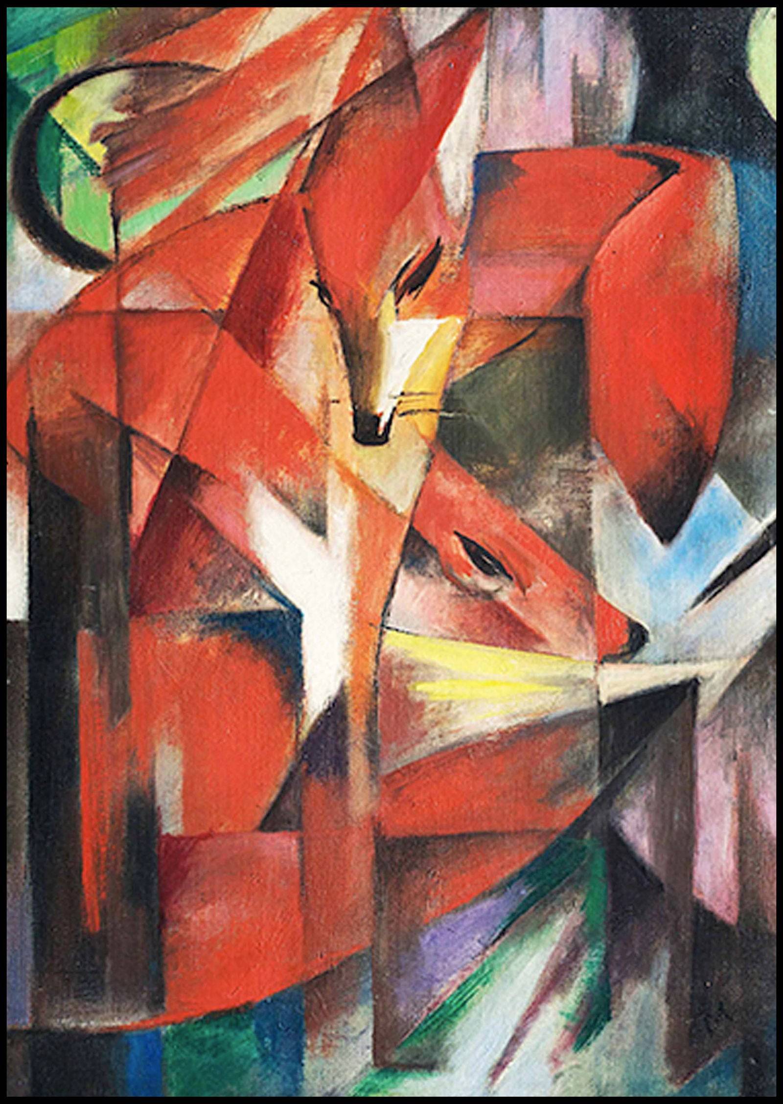 Franz Marc - The Foxes