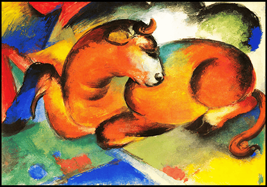 Franz Marc - The Red Bull