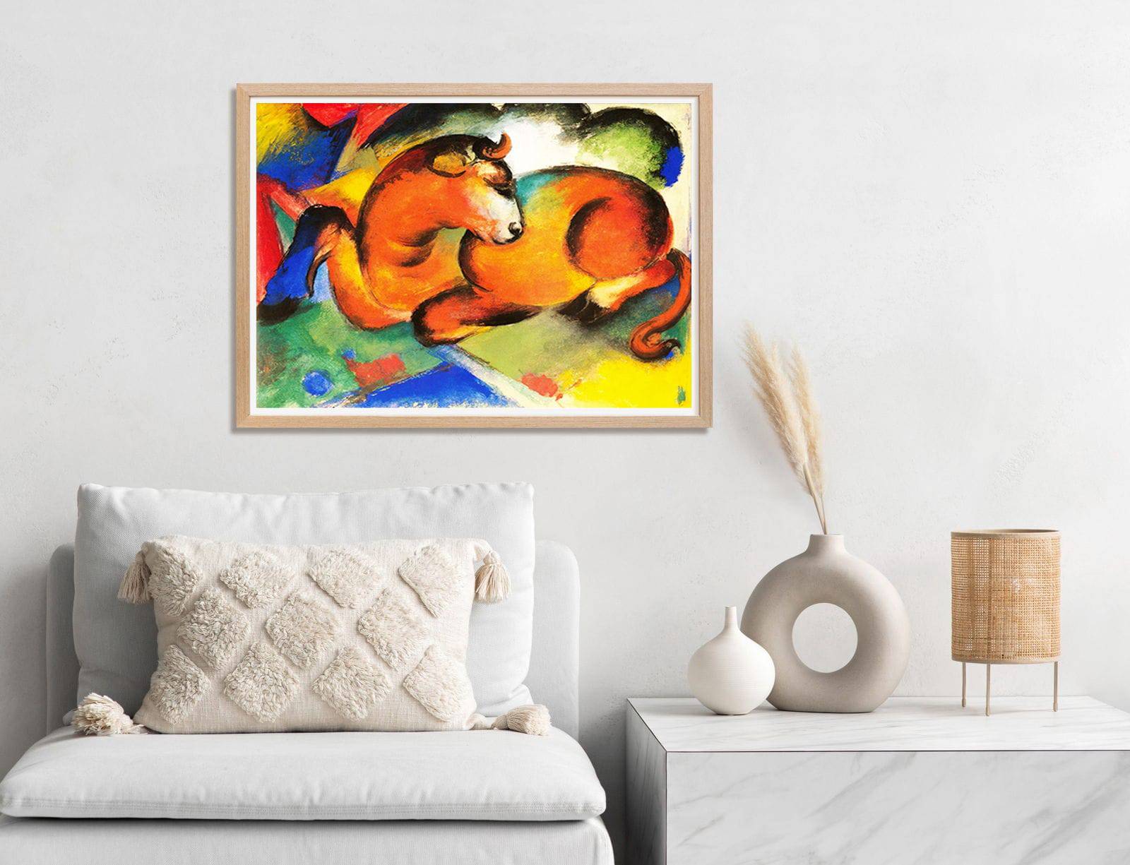 Franz Marc - The Red Bull