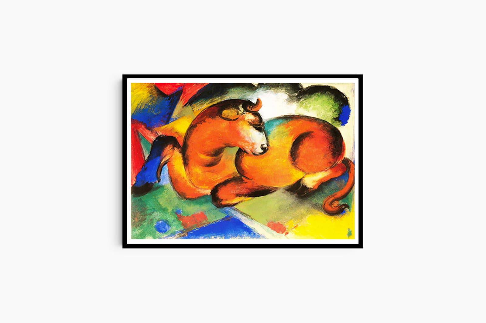 Franz Marc - The Red Bull