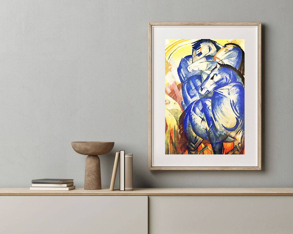 Franz Marc - The Tower of the Blue Horses