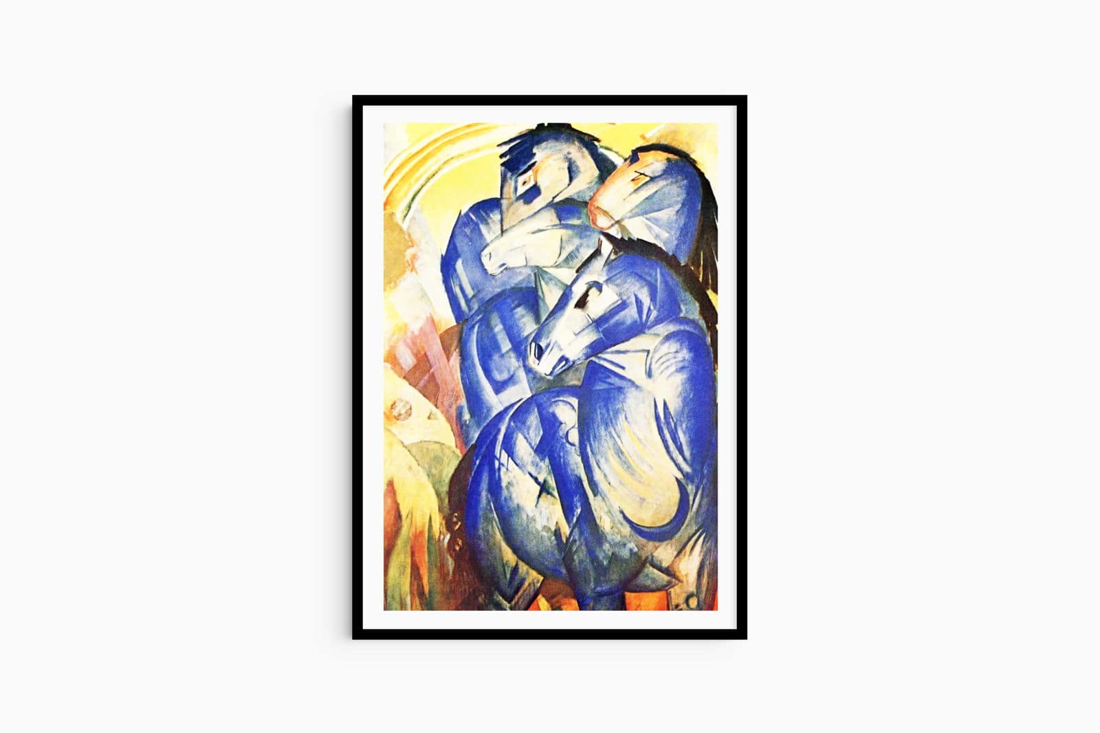 Franz Marc - The Tower of the Blue Horses