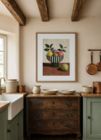Still-Life Bowl Variation | Contemporary Still Life Wall Art