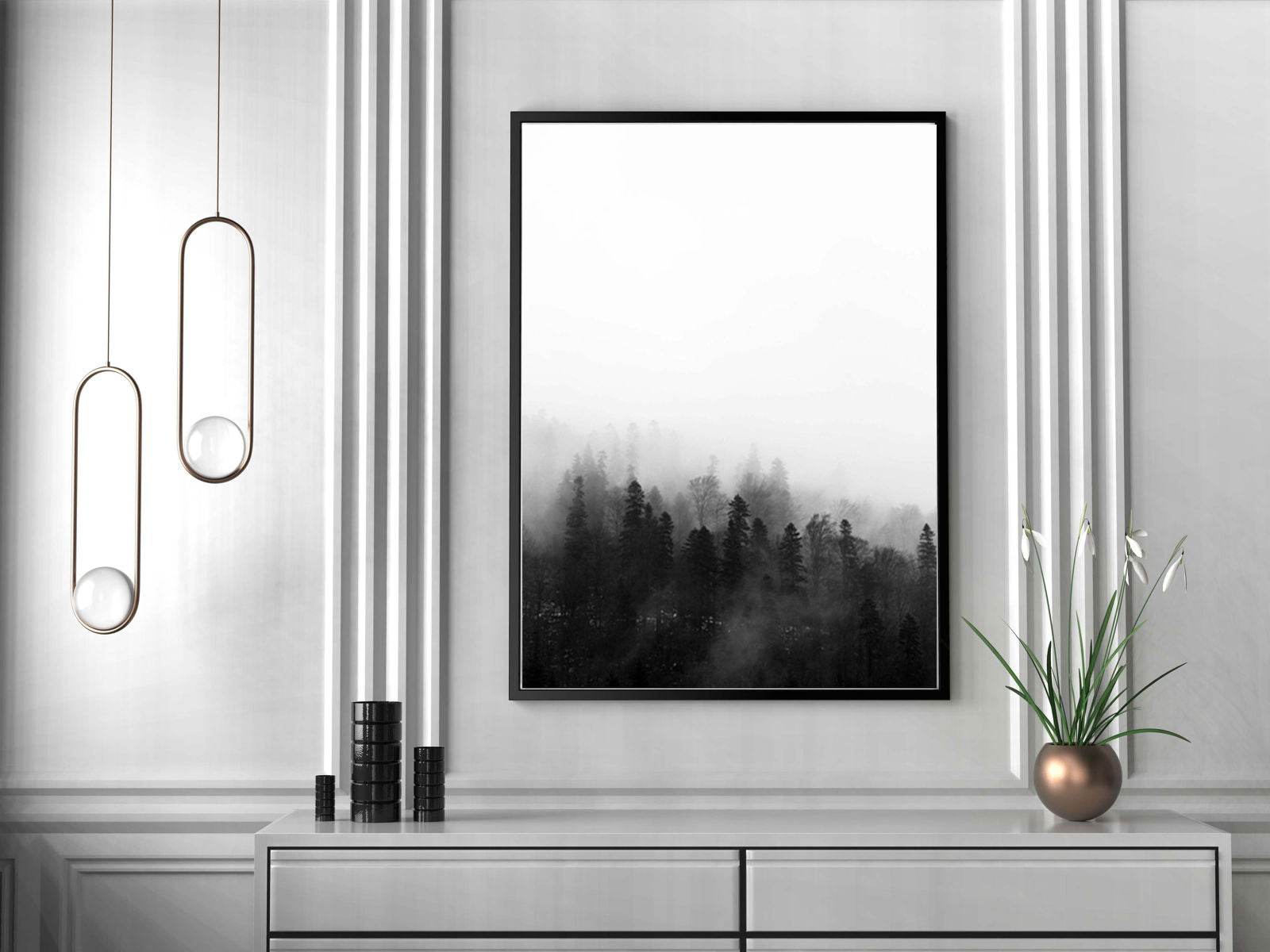 Fumes In The Forest Poster - Hakyarts