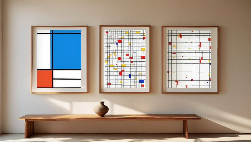 Piet Mondrian – Mix & Match Geometric Prints