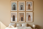 Moroccan Mosques – Set of 6 Architectural Art Prints - Hakyarts