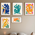 Matisse Figurative – Set of 5 Abstract Prints - Hakyarts