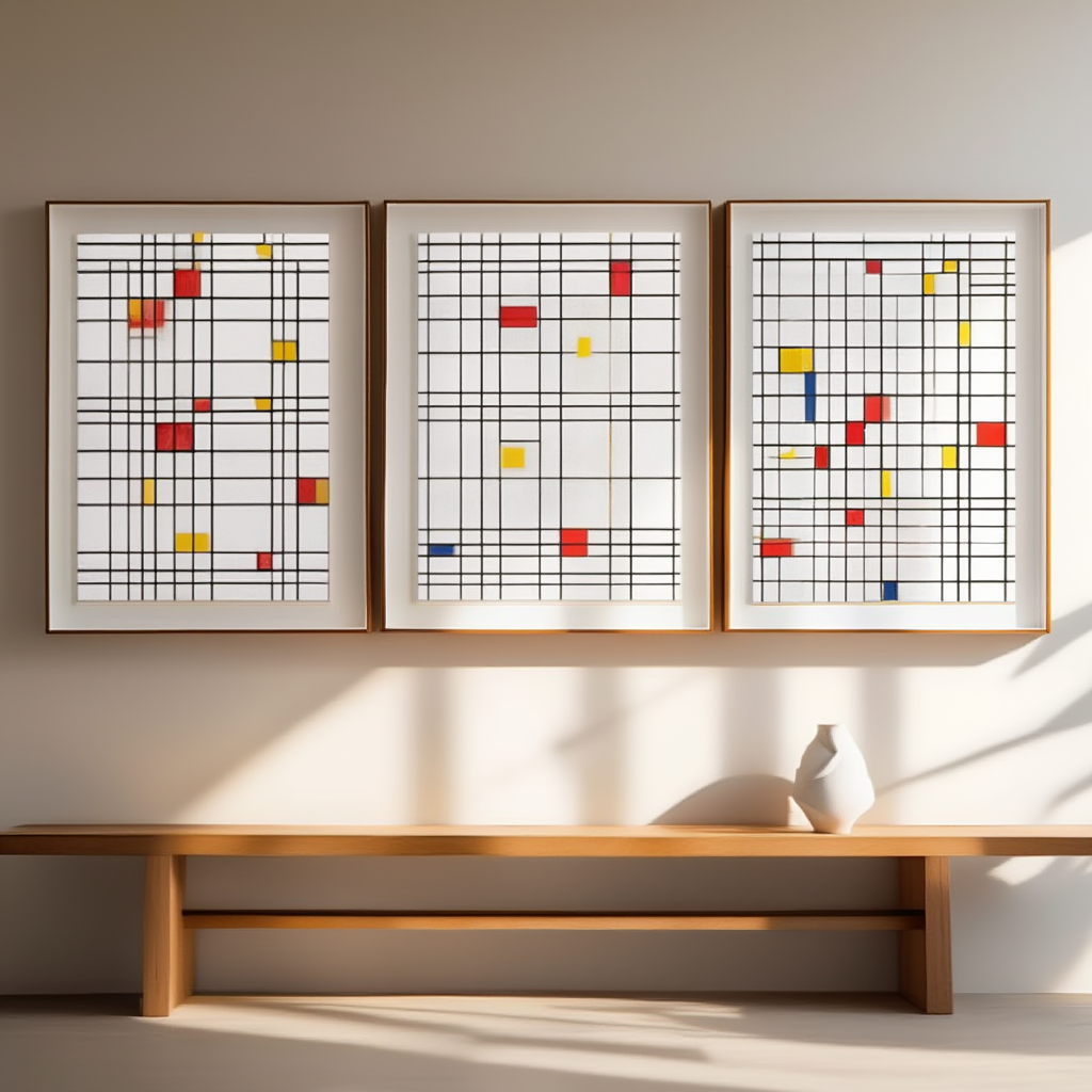Piet Mondrian – Mix & Match Geometric Prints