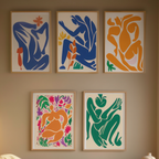 Matisse Modernist Collection – Set of 5 Prints - Hakyarts
