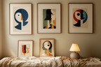 Bauhaus Art Exhibition – Set of 5 Modern Prints - Hakyarts