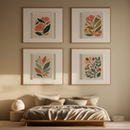 Earthy Boho Botanical –  4 Prints