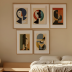 Bauhaus Art Exhibition – Set of 5 Modern Prints - Hakyarts