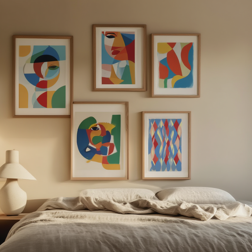 Klee’s Vision – Set of 5 Modernist Art Prints - Hakyarts